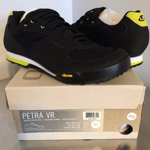 Giro Cycling Bike Spinning Shoes - Petra VR Black Size 9